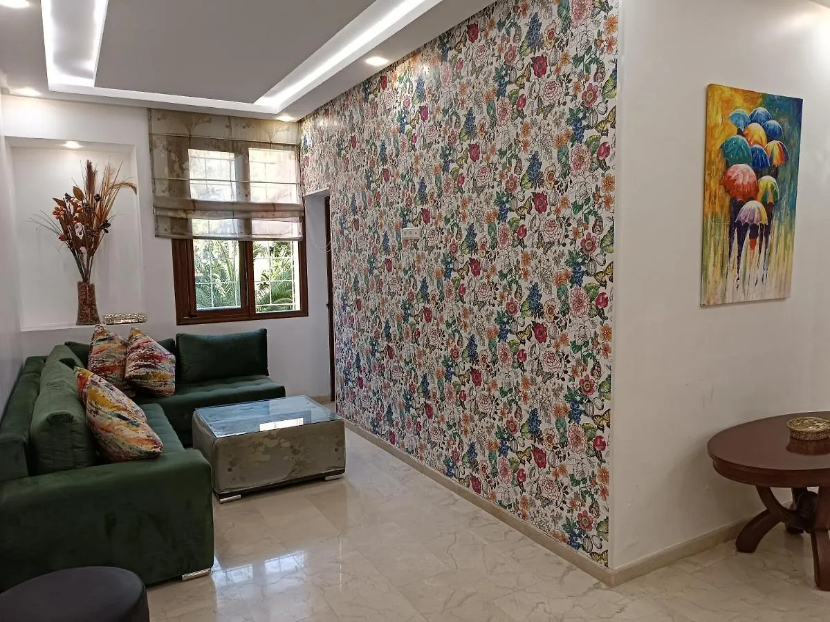 Apartment Ferienwohnung Luxury Family House With Garden View Casablanca