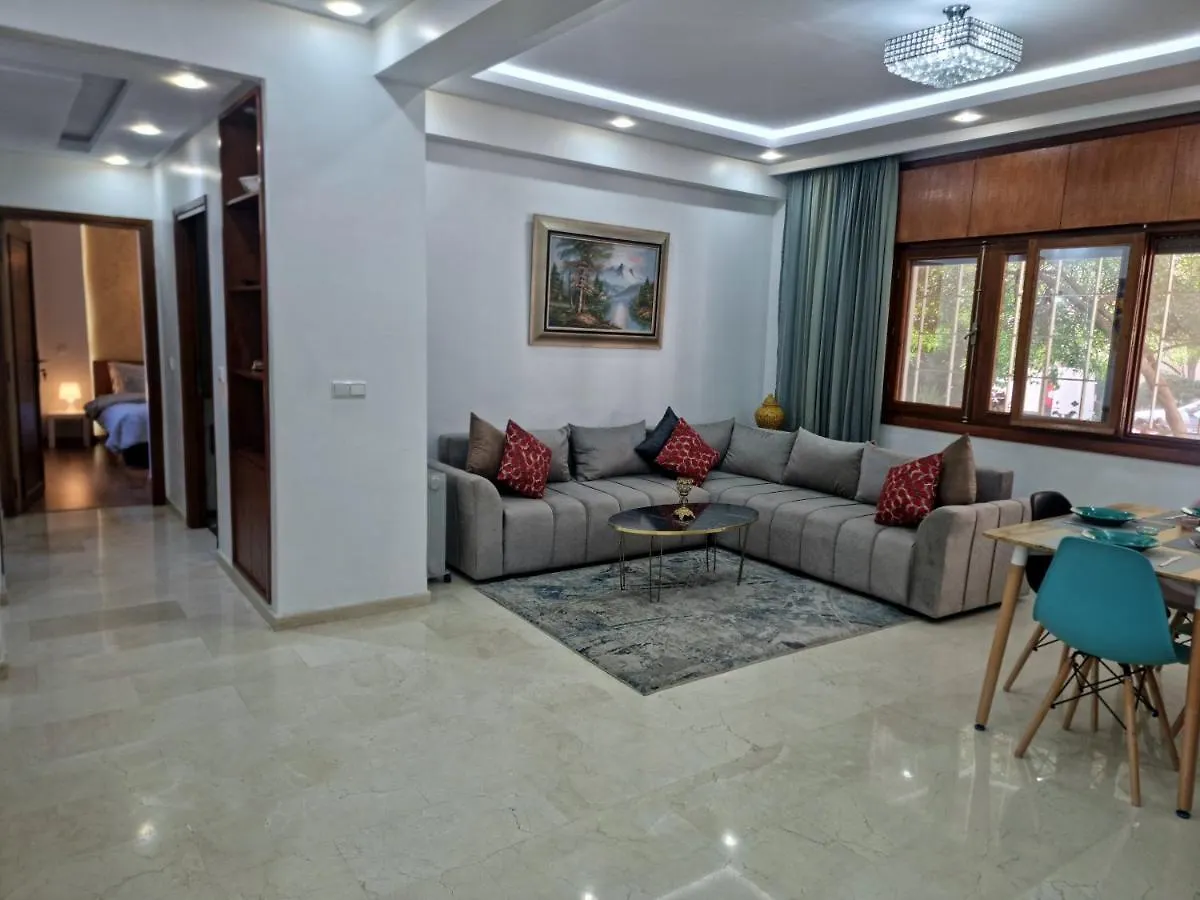 Apartment Ferienwohnung Luxury Family House With Garden View Casablanca