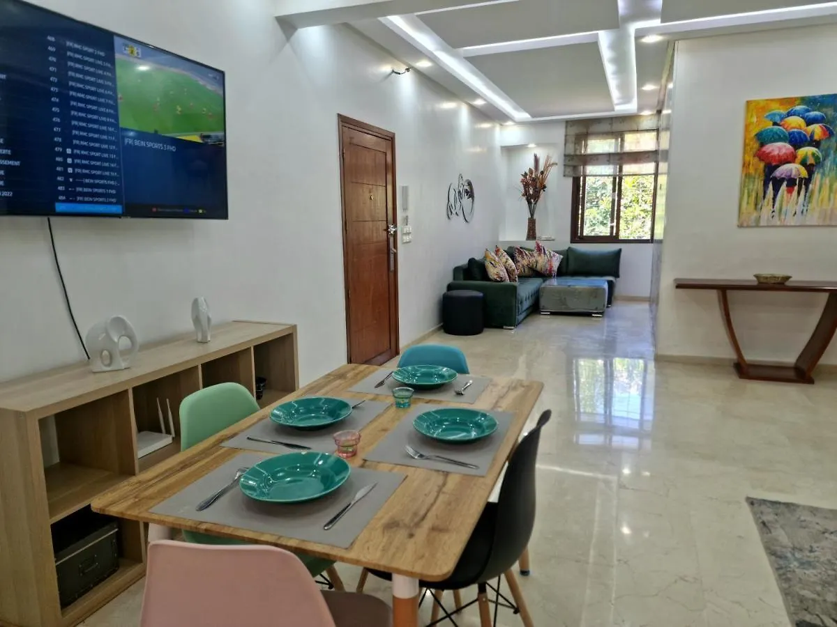 Ferienwohnung Luxury Family House With Garden View Casablanca