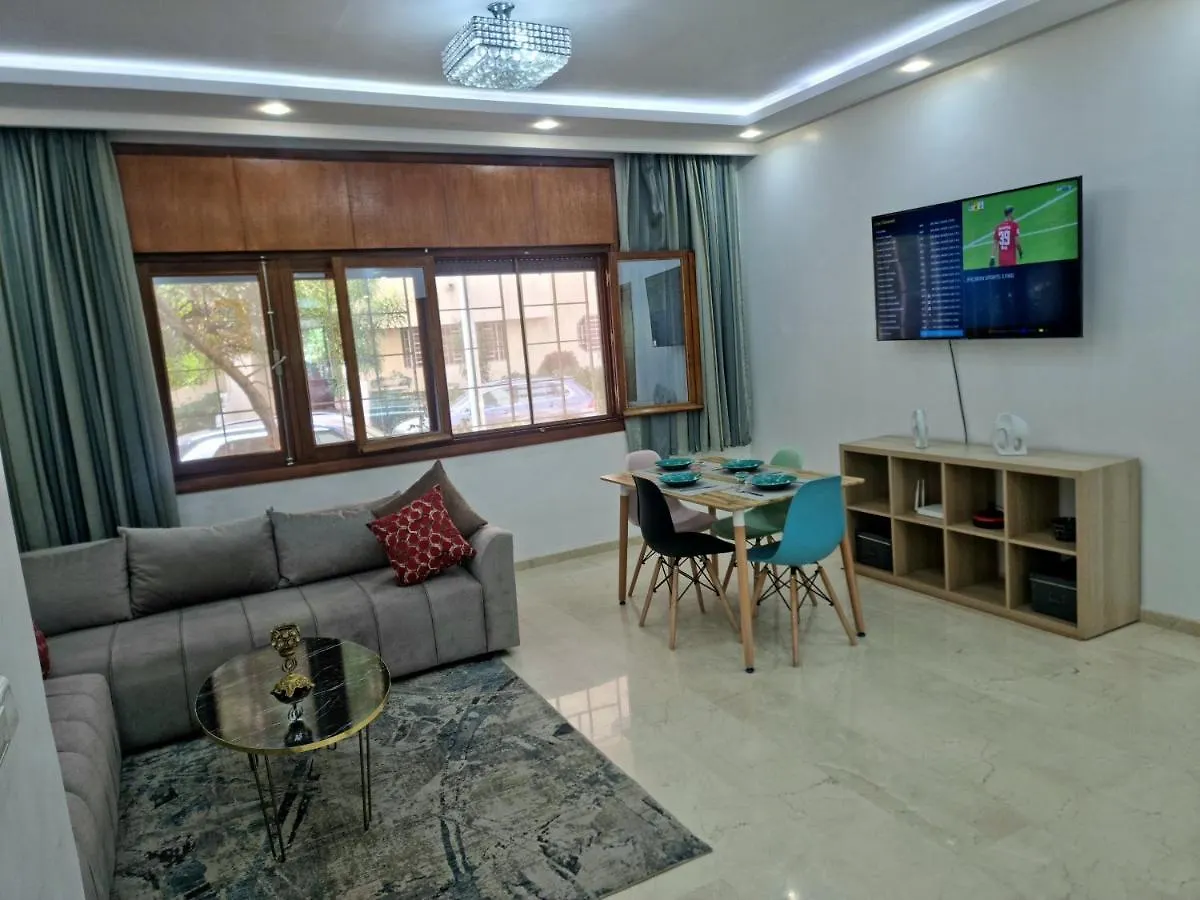 Ferienwohnung Luxury Family House With Garden View Casablanca Apartment