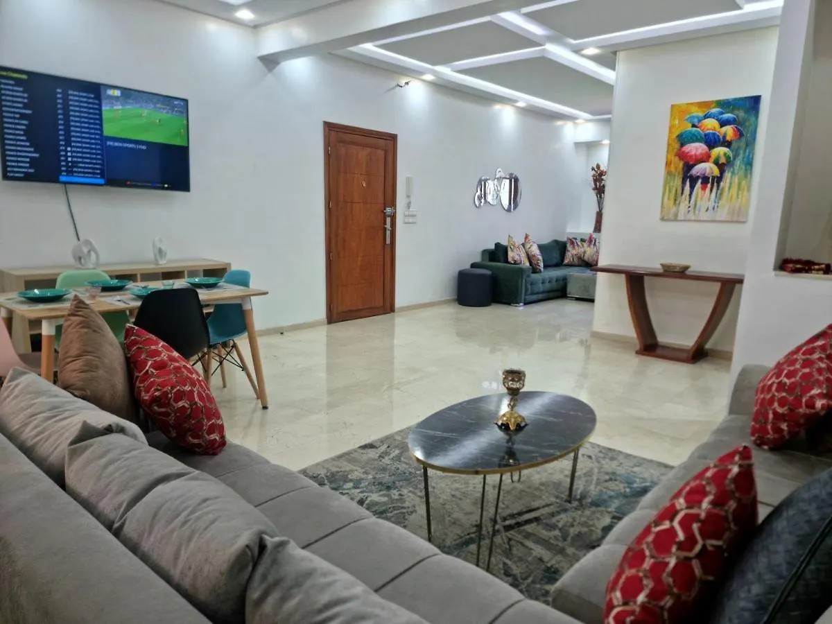 Ferienwohnung Luxury Family House With Garden View Casablanca Apartment