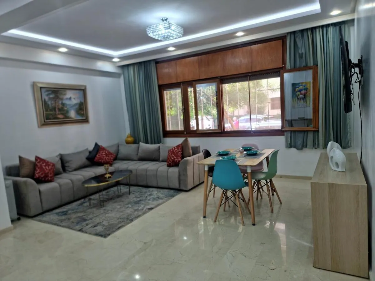 Ferienwohnung Luxury Family House With Garden View Casablanca